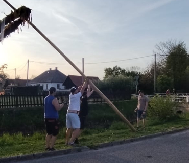 Stavění májky a pálení čarodějnic 30.4.2025