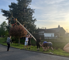 Stavění májky a pálení čarodějnic 30.4.2025
