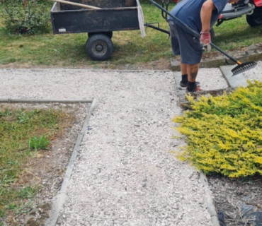 Údržbové práce v obci