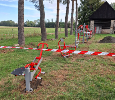 Nové workoutové hriště