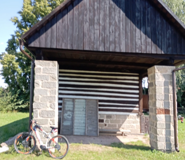 Oprava střechy špýcharu